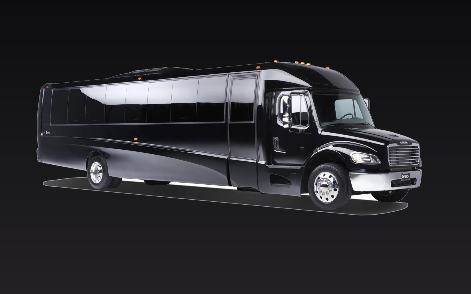 56-passenger motor coach exterior